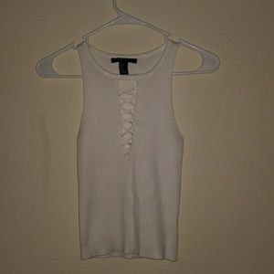Forever 21 lace front top